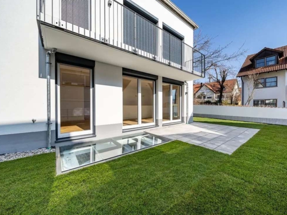 Gartenliebe auf zwei Ebenen in 3 Zimmern